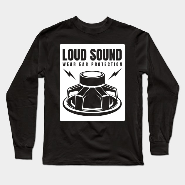 Loud Sound Long Sleeve T-Shirt by Hoyda